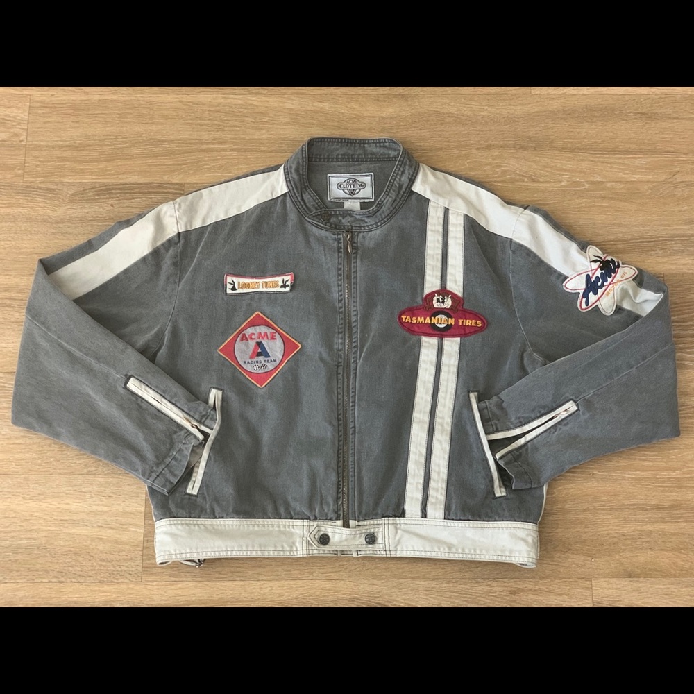 90s Vintage Looney Tunes Trucker Jacket
